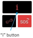 Press the i button