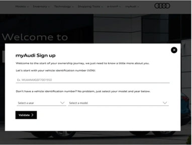 Sign In Audi