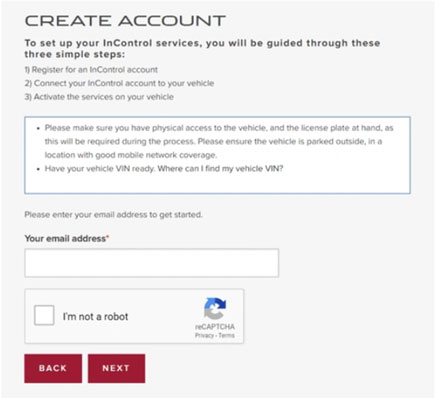 Create Account